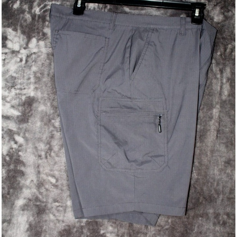 Regatta Outdoor Men Large Grey Hiking Shorts Wicking Made From Recycled Material